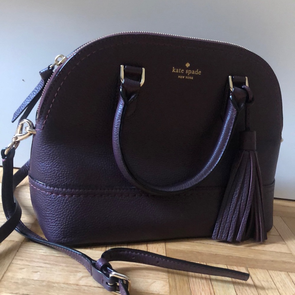 Kate Spade Satchel Plum/purple